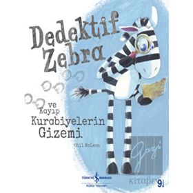 Kitap Dedektif Zebra ve Kayıp Kurabiyelerin Gizemi İş Bankası Kültür Yayınları