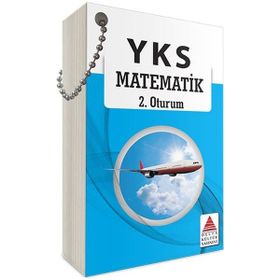 Kitap Delta Kültür Yayınevi YKS 2. Oturum Matematik Kartları