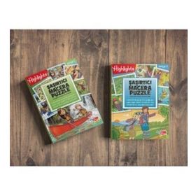 Kitap Dikkat Atölyesi 2'li Set Highlights Şaşırtıcı Macera Puzzle