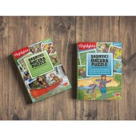 Kitap Dikkat Atölyesi 2'li Set Highlights Şaşırtıcı Macera Puzzle