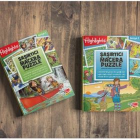 Kitap Dikkat Atölyesi 2'li Set Highlights Şaşırtıcı Macera Puzzle