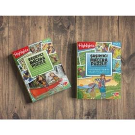 Kitap Dikkat Atölyesi 2'li Set Highlights Şaşırtıcı Macera Puzzle