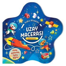 Kitap Dikkat Atölyesi Uzay Macerası Çıkartmalı Yıldız Kitapları Serisi