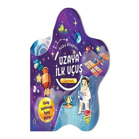 Kitap Dikkat Atölyesi Uzaya İlk Uçuş Çıkartmalı Yıldız Kitapları Serisi