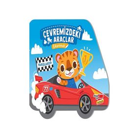 Kitap Dikkat Atölyesi Yarışlarda Çıkartmalı Çevremizdeki Araçlar