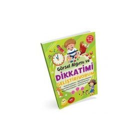 Kitap Ema Yayınları 5-6 Yaş Görsel Algımı ve Dikkatimi Geliştiriyorum