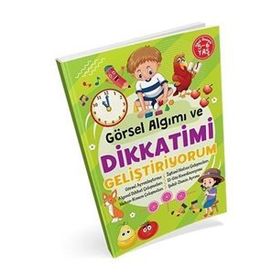 Kitap Ema Yayınları 5-6 Yaş Görsel Algımı ve Dikkatimi Geliştiriyorum
