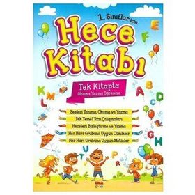 Kitap Ema Yayınları 6-9 Yaş 1.Sınıf Hece Kitabı
