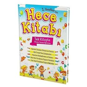 Kitap Ema Yayınları 6-9 Yaş 1.Sınıf Hece Kitabı