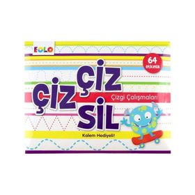 Kitap Eolo Çiz Çiz Sil Çizgi Çalışmaları