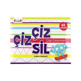 Kitap Eolo Çiz Çiz Sil Çizgi Çalışmaları