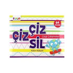 Kitap Eolo Çiz Çiz Sil Çizgi Çalışmaları