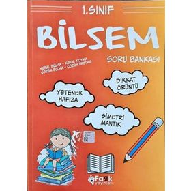 Kitap Fark Yayınları Bilsem 1. Sınıf Soru Bankası