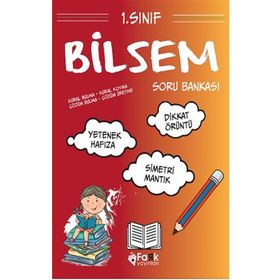 Kitap Fark Yayınları Bilsem 1. Sınıf Soru Bankası