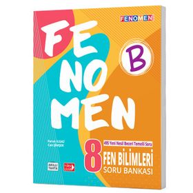 Kitap Fenomen Yayınları 8.Sınıf B Fen Bilimleri Soru Bankası