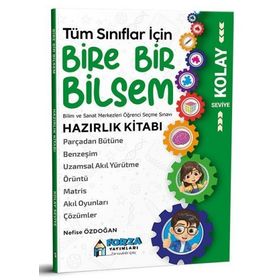 Kitap Forza Yayınları Tüm Sınıflar İçin Kolay Seviye Bire Bir Bilsem Hazırlık Kitabı