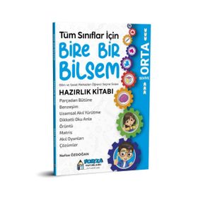 Kitap Forza Yayınları Tüm Sınıflar İçin Orta Seviye Bire Bir Bilsem Hazırlık Kitabı