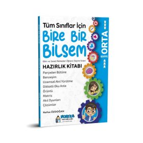 Kitap Forza Yayınları Tüm Sınıflar İçin Orta Seviye Bire Bir Bilsem Hazırlık Kitabı