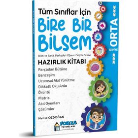Kitap Forza Yayınları Tüm Sınıflar İçin Orta Seviye Bire Bir Bilsem Hazırlık Kitabı