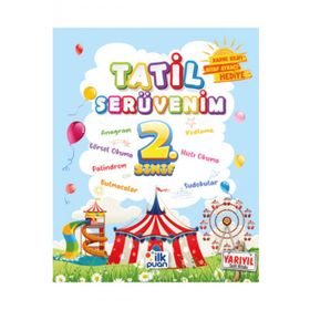 Kitap İlk Puan Yayınları 2. Sınıf Tatil Serüvenim Yarıyıl Tatil Kitabı