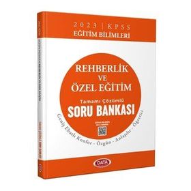 Kitap Kpss Eğitim Bilimleri Rehberlik ve Özel Eğitim Tamamı Çözümlü Soru Bankası