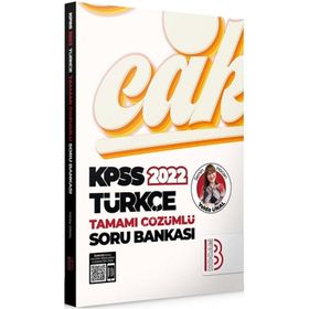 Kitap KPSS Türkçe Tamamı Çözümlü Soru Bankası