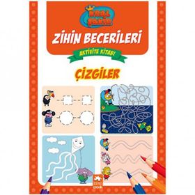 Kitap Kral Şakir Çizgiler Zihin Becerileri Aktivite Kitabı