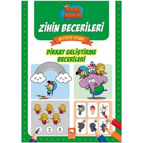 Kitap Kral Şakir Dikkat Geliştirme Becerileri Zihin Becerileri Aktivite Kitabı