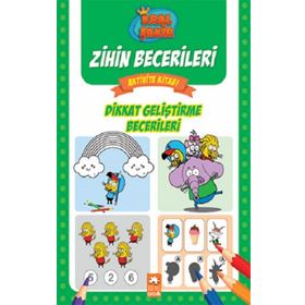 Kitap Kral Şakir Dikkat Geliştirme Becerileri Zihin Becerileri Aktivite Kitabı