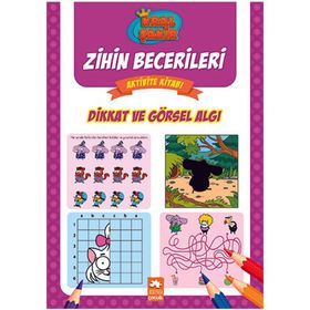 Kitap Kral Şakir Dikkat ve Görsel Algı Zihin Becerileri Aktivite Kitabı - Varol Yaşaroğlu