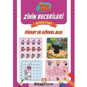 Kitap Kral Şakir Dikkat ve Görsel Algı Zihin Becerileri Aktivite Kitabı - Varol Yaşaroğlu