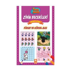 Kitap Kral Şakir Dikkat ve Görsel Algı Zihin Becerileri Aktivite Kitabı - Varol Yaşaroğlu