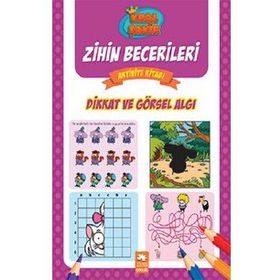 Kitap Kral Şakir Dikkat ve Görsel Algı Zihin Becerileri Aktivite Kitabı - Varol Yaşaroğlu