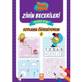 Kitap Kral Şakir Kodlama Öğreniyorum 2 Zihin Becerileri Aktivite Kitabı