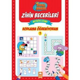 Kitap Kral Şakir Kodlama Öğreniyorum Zihin Becerileri Aktivite Kitabı1