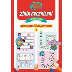 Kitap Kral Şakir Kodlama Öğreniyorum Zihin Becerileri Aktivite Kitabı1