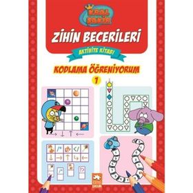 Kitap Kral Şakir Kodlama Öğreniyorum Zihin Becerileri Aktivite Kitabı1