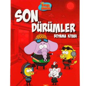 Kitap Kral Şakir Son Dürümler Boyama Kitabı