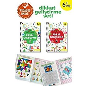 Kitap Küçük Dahiler Dikkat Geliştirme Seti Indigo Yayınları