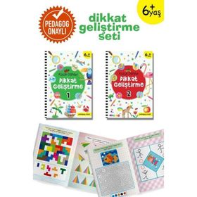 Kitap Küçük Dahiler Dikkat Geliştirme Seti Indigo Yayınları