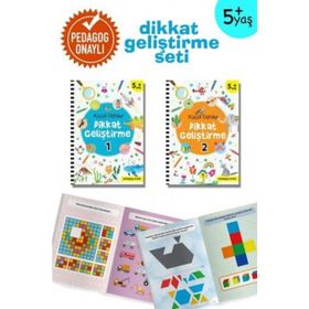 Kitap Küçük Dahiler Dikkat Geliştirme Seti Indigo Yayınları