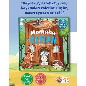 Kitap Merhaba Orman Cırt Cırtlı Hikaye Kitabı
