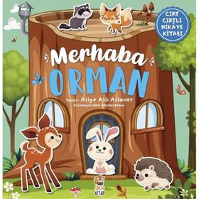 Kitap Merhaba Orman Cırt Cırtlı Hikaye Kitabı