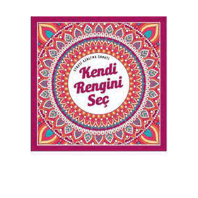 Kitap Nesil Yayınları Kendi Rengini Seç Stresi Azaltma Sanatı Boyama Kitabı