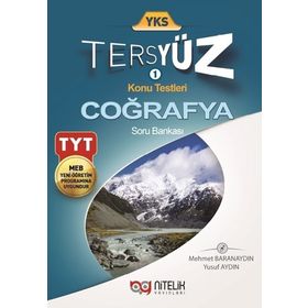 Kitap Nitelik Yayınları YKS TYT Coğrafya Tersyüz Soru Kitabı