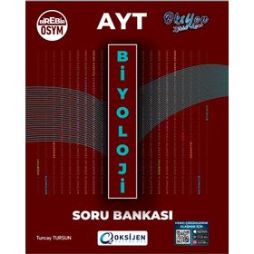 Kitap Oksijen Yayınları AYT Biyoloji Soru Bankası