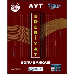 Kitap Oksijen Yayınları AYT Edebiyat Soru Bankası