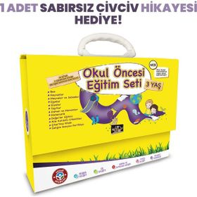 Kitap Okul Öncesi Eğitim Seti - 3 Yaş Çocuk Akademi Yayınları