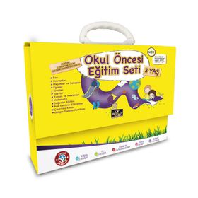 Kitap Okul Öncesi Eğitim Seti - 3 Yaş Çocuk Akademi Yayınları