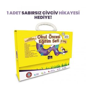 Kitap Okul Öncesi Eğitim Seti - 3 Yaş Çocuk Akademi Yayınları